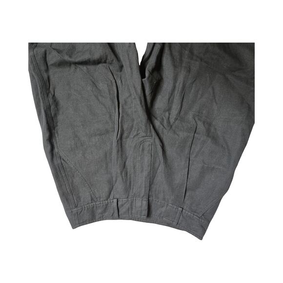 APiece Apart Black Bari Crop Trouser Pants Size: 12 - Picture 3 of 6